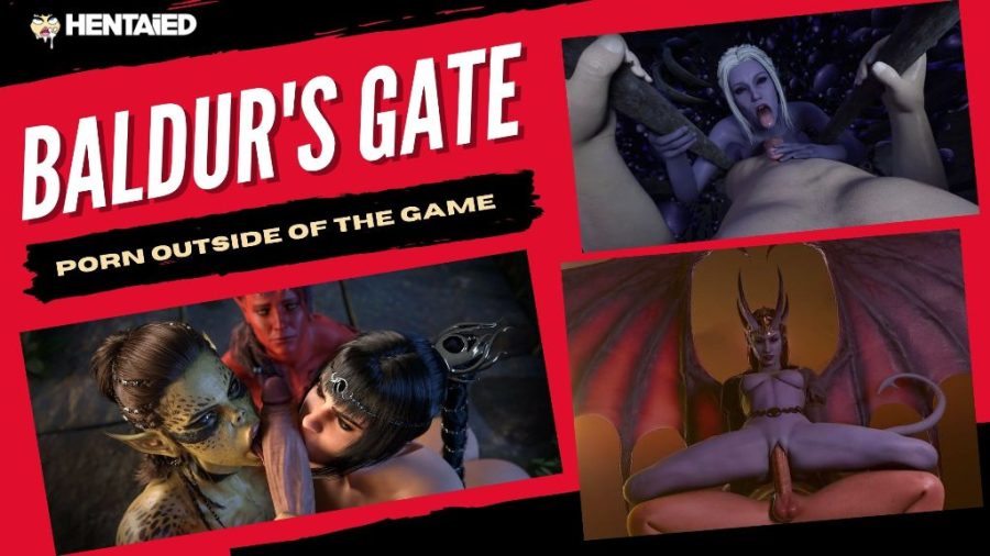 Baldur's Gate porn outside of the game